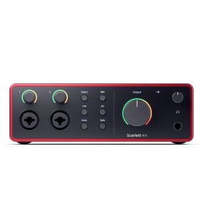 Focusrite Scarlett 4i4 4th Gen 4 in 4 out Audio Interface