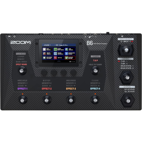 Zoom B6 Bass Effects & Amp Simulator