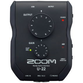 Zoom U-22 Handy Audio Interface