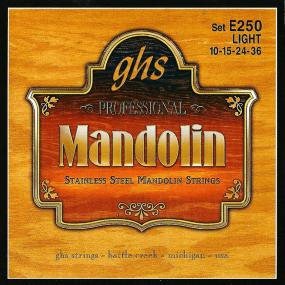 GHS E250 Stainless  Steel Mandolin 10-36