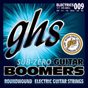 GHS CRGBCL Subzero Boomers Custom Light Electric Guitar Strings 9-46 Gauge