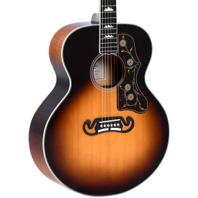 Sigma GJA-SG200 Grand Jumbo Electric Acoustic Guitar in Vintage Sunburst