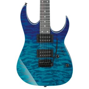 Ibanez GIO RG120QASP Electric Guitar in Blue Gradation