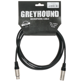 KLOTZ Greyhound Microphone Cable 10m Female XLR to Male XLR