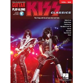 Kiss Guitar Play Along Volume 168 Bk/Ola