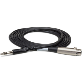 Hosa STX120F Balanced Interconnect, XLR3F to 1/4 Inch TRS, 20 ft / 6m