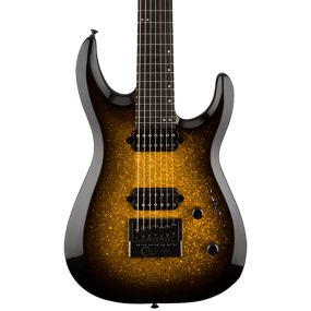 Jackson Pro Plus Series DK Modern Evertune 7  7 String in Gold Sparkle