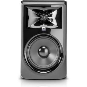 JBL 8 inch Two Way Powered Studio Monitor Single in Black| EX-DEMO