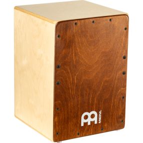 Meinl Percussion Jam Series Snare Cajon in Almond Birch Frontplate