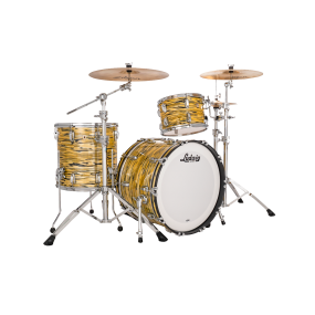 Ludwig Classic Maple 22" FAB Shell Pack in Lemon Oyster