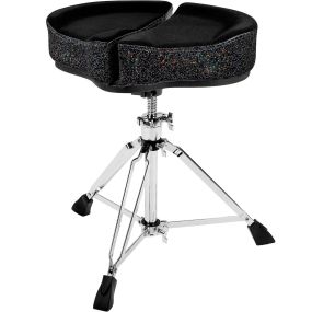 Ahead Spinal G 3 Leg Base Drum Throne in Black Sparkle