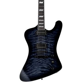 ESP LTD Phoenix-1000 QM in See-thru Black Sunburst