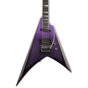 ESP LTD Alexi Ripped in Purple Fade Satin with Ripped Pinstripes