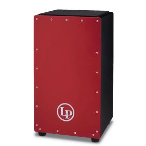 Latin Percussion Padded Seat Prism Snare Cajon in Red