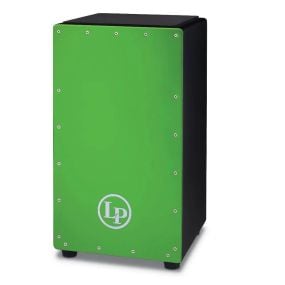 Latin Percussion Padded Seat Prism Snare Cajon in Green