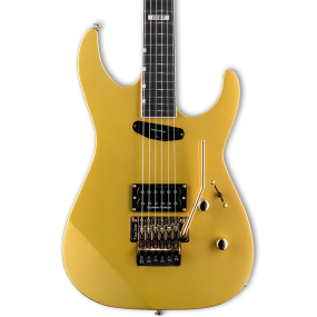 ESP LTD Mirage Deluxe '87 Electric Guitar in Metallic Gold