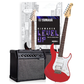 Yamaha Gigmaker Level Up Electric Guitar Pack in Red Metallic