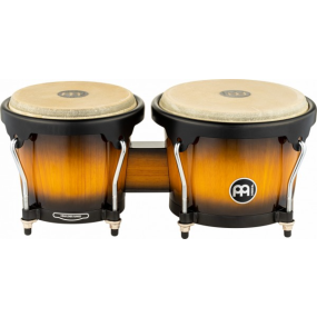 Meinl Percussion 6.75" and 8" Wood Bongo in Vintage Sunburst