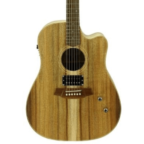 Cole Clark CCFL2EC BLBL HUM  All Blackwood Humbucker Acoustic Electric Guitar