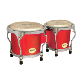 Mano Percussion Junior Tunable Bongos in Red