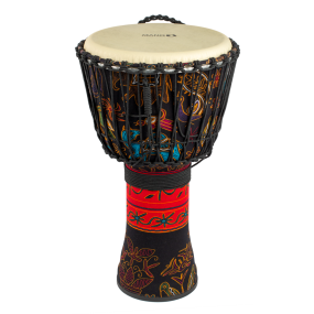 Mano Percussion 12" Rope Tunable Djembe in Passion Flower Finish