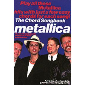 Metallica Guitar Chord Songbook