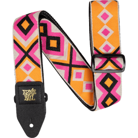 Ernie Ball Classic Jacquard Guitar Bass Strap in Electric Diamond