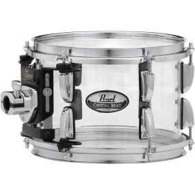 Pearl CRB Crystal Beat 12" X 8" Ultra Clear Tom With Optimount 