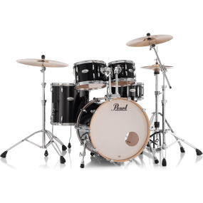 Pearl Professional Maple 4-Piece Shell Pack in Matte Caviar Black