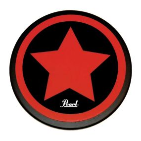 Pearl 8" Professional Practice Pad in Red Star