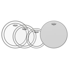 Remo Pinstripe Clear Fusion Pack & Ambassador Head
