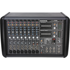 Mackie PPM1008 8 Channel 1600W Powered Mixer With Effects in Black