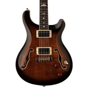 PRS SE Hollowbody II in Black Gold Burst