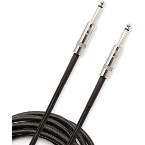 D'Addario Custom Series 10' Braided Instrument Cable in Black