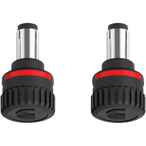 D'Addario XPND Pedal Power Male Plug 2 Pack