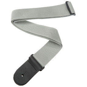 D'Addario Polypropylene Guitar Strap in Silver