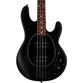 Sterling By Music Man StingRay 4 HH Bass Guitar in Stealth Black