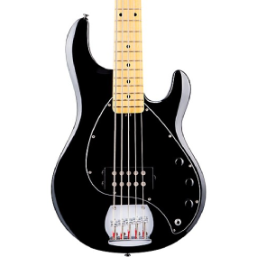 Sterling by Music Man StingRay Ray5 5 String Bass Guitar in Black