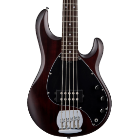 Sterling by Music Man StingRay Ray5 5 String Bass Guitar in Walnut Satin