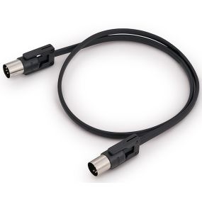 Warwick RockBoard FlaX Plug MIDI Cable 60cm in Black