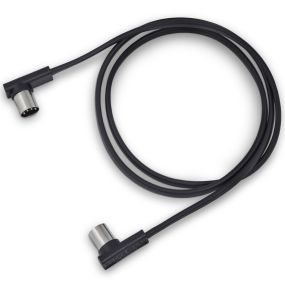 Warwick RockBoard Flat Patch Midi Cable 100cm in Black