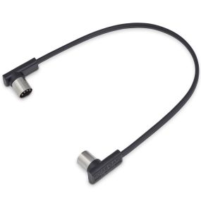 Warwick RockBoard Flat Patch MIDI Cable 30cm in Black