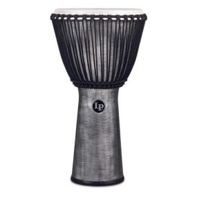 Latin Percussion LP725G World Beat FX 12 1/2" Rope Tuned Djembe in Grey