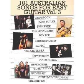 101 Australian Songs For Easy Guitar Vol 3