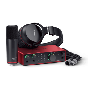 Focusrite Scarlett Solo Studio 4th Gen 2 in 2 out Interface, Condenser Mic And Headphones
