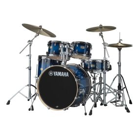 Yamaha Stage Custom Birch Euro 5 Piece Drum Kit in Deep Blue Sunburst