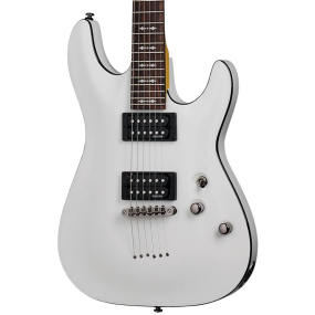 Schecter Demon 6 HH Electric Guitar in Aged White