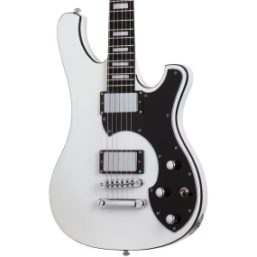 Schecter Stargazer-6 Electric Guitar in Gloss White