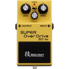 Boss SD1W Waza Craft Special Edition SUPER OverDrive Pedal
