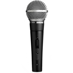 Shure SM58 Dynamic Vocal Microphone With Switch